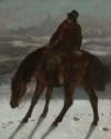 Gustave Courbet, *Hunter on Horseback*