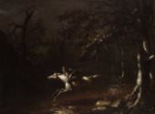 John Quidor, Ichabod Crane Flying from the Headless Horseman