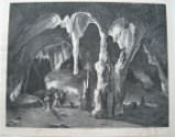 Nicolas Toussaint Charlet, Grottes d’Osselles: La chaire à prêcher (Osselles Caves: The Pulpit)