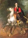 Karl Briullov, *Equestrian Portrait of Anatole Demidoff*, ca. 1828. Oil on canvas. Palazzo Pitti, Florence.