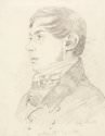John Varley (1778-1842), *Anthony Vandyke Copley Fielding*, 1810, graphite on paper, Yale Center for British Art, Paul Mellon Fund