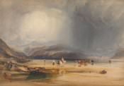 Anthony Vandyke Copley Fielding, A View of Snowdon from the Sands of Traeth Mawr