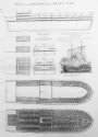 *Plan and Sections of a Slave Ship*, from Carl Bernhard Wadström’s *An Essay on Colonization...* (London: Darton and Harvey, 1794–95)