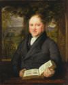 John Linnell (1792-1882), *John Varley*, 1820, oil on panel, Yale Center for British Art, Paul Mellon Collection