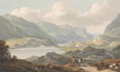 J. W. Smith, *The Lakes of Llanberis from the Road from Carnarfon*