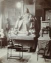 Model of the statue of Queen Victoria in George Frampton’s studio
