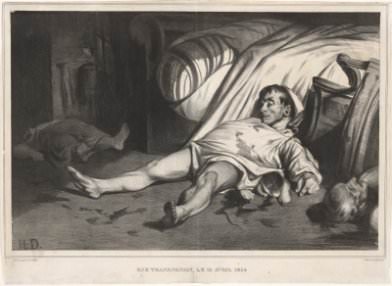 Honoré Daumier, Rue Transnonain, le 15 avril 1834