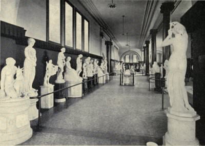“Modern Sculpture Room,” Arthur Hoeber, *The Treasures of the Metropolitan Museum of Art of New York* (New York: R. H. Russell, 1889), 18.