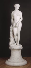 Hiram Powers, *The Greek Slave*, 1850. Marble. Yale University Art Gallery, New Haven. 